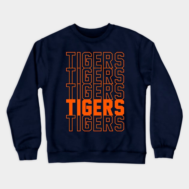 TIGERS Crewneck Sweatshirt by Throwzack